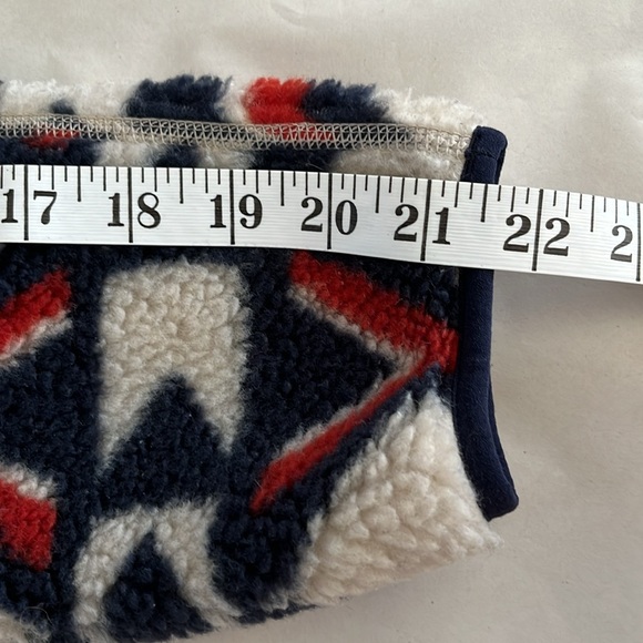 Like New🔥 Patagonia Classic Retro-X Fleece Jacket Brass Hawk: Smolder Blue M - Picture 14 of 17